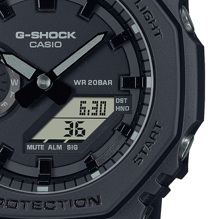 G-SHOCK ユーティリティ ブラック GA-2100BCE-1AJF メンズ 腕時計 電池式 アナデジ オクタゴン コーデュラ 国内正規品 カシオ