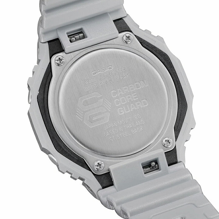 G-SHOCK Forgotten future 忘れられた未来 GA-2100FF-8AJF メンズ 腕時計 電池式 アナデジ オクタゴン シルバー 国内正規品 カシオ