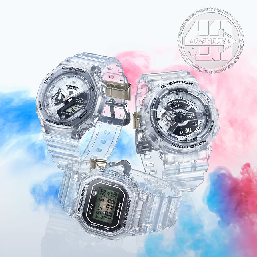 G-SHOCK 40周年記念 クリアリミックス GA-2140RX-7AJR メンズ 腕時計