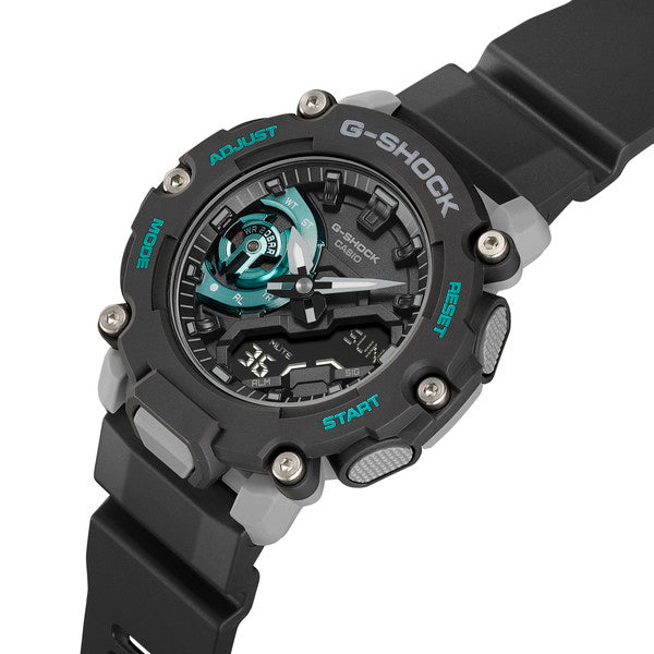 G-SHOCK GA-2200シリーズ GA-2200M-1AJF メンズ 腕時計 電池式 アナデジ 樹脂バンド ブラック 国内正規品 カシオ