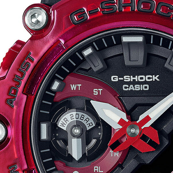 G-SHOCK Sound Wave サウンドウェーブ GA-2200SKL-4AJF メンズ 電池式 アナデジ 樹脂バンド レッド – THE  CLOCK HOUSE公式オンラインストア