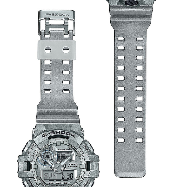 G-SHOCK Forgotten future 忘れられた未来 GA-700FF-8AJF メンズ 腕時計 電池式 アナデジ ビッグケース シルバー 国内正規品 カシオ