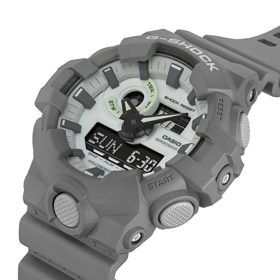 G-SHOCK HIDDEN GLOW 蓄光フェイス GA-700HD-8AJF メンズ 電池式
