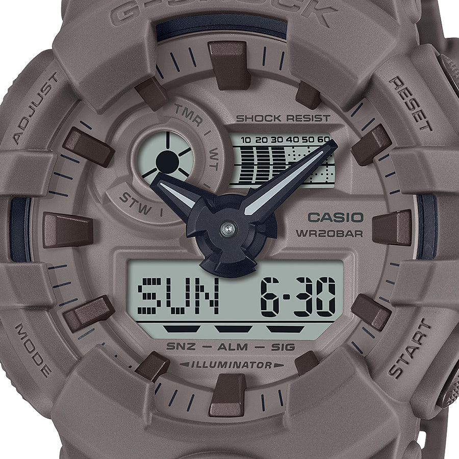 G-SHOCK Natural Color ナチュラルカラーシリーズ GA-700NC-5AJF メンズ 腕時計 電池式 アナデジ 国内正規品 カシオ