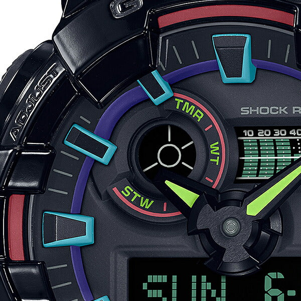 G-SHOCK ヴァーチャルレインボー Gamer's RGBシリーズ GA-700RGB-1AJF メンズ 電池式 アナデジ ビッグケース –  THE CLOCK HOUSE公式オンラインストア