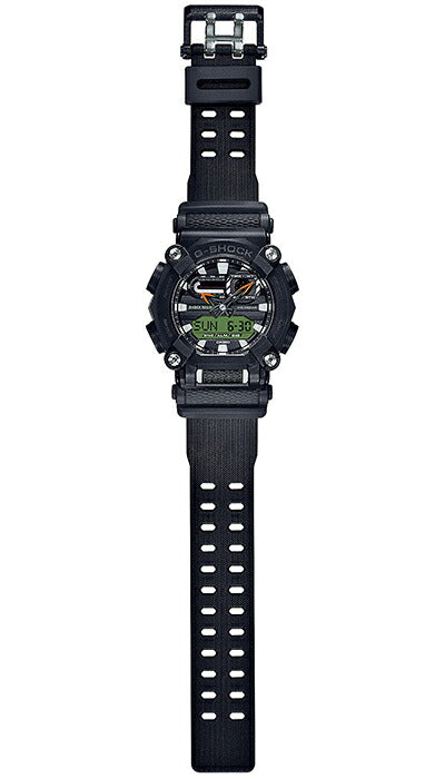 G-SHOCK ジーショック CMF カラー マテリアル フィニッシュ GA-900E-1A3JR メンズ 腕時計 アナデジ 樹脂バンド ブラック 替えバンド付き 国内正規品 カシオ