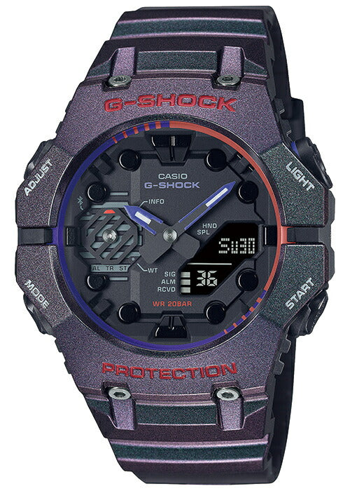 G-SHOCK アクション ハイスコア GA-B001AH-6AJF メンズ 腕時計 電池式 Bluetooth アナデジ パープル 国内正規品 カシオ