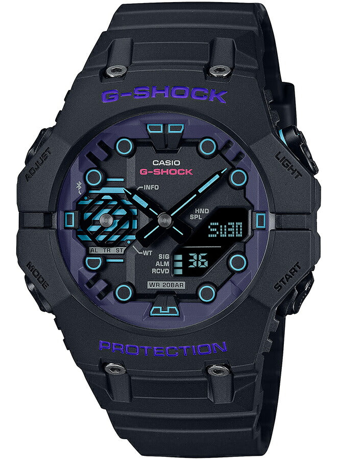G-SHOCK サイバーシリーズ GA-B001CBR-1AJF メンズ 腕時計 電池式 Bluetooth アナデジ ブラック 反転液晶 国内正規品 カシオ
