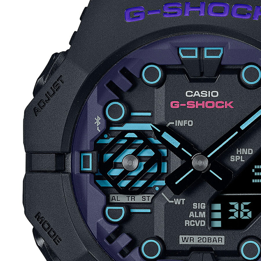 G-SHOCK サイバーシリーズ GA-B001CBR-1AJF メンズ 腕時計 電池式 Bluetooth アナデジ ブラック 反転液晶 国内正規品 カシオ