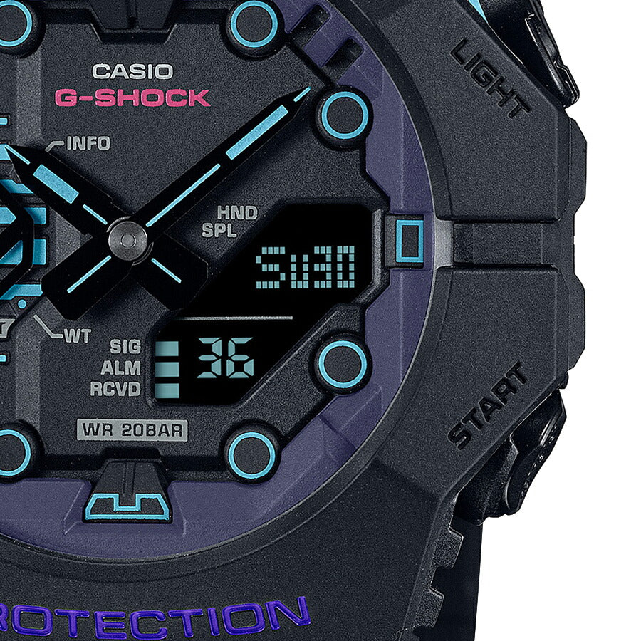 G-SHOCK サイバーシリーズ GA-B001CBR-1AJF メンズ 腕時計 電池式 Bluetooth アナデジ ブラック 反転液晶 国内正規品 カシオ