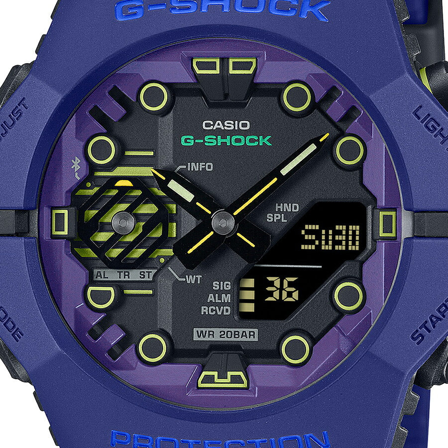 G-SHOCK サイバーシリーズ GA-B001CBR-2AJF メンズ 腕時計 電池式 Bluetooth アナデジ ネイビー 反転液晶 国内正規品 �