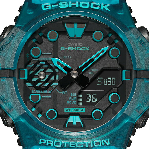 G-SHOCK GA-B001シリーズ GA-B001G-2AJF メンズ 腕時計 電池式 Bluetooth アナデジ ベゼル・バンド一体構造 スケルトン 反転液晶 国内正規品 カシオ