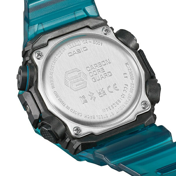 G-SHOCK GA-B001シリーズ GA-B001G-2AJF メンズ 腕時計 電池式 Bluetooth アナデジ ベゼル・バンド一体構造 スケルトン 反転液晶 国内正規品 カシオ