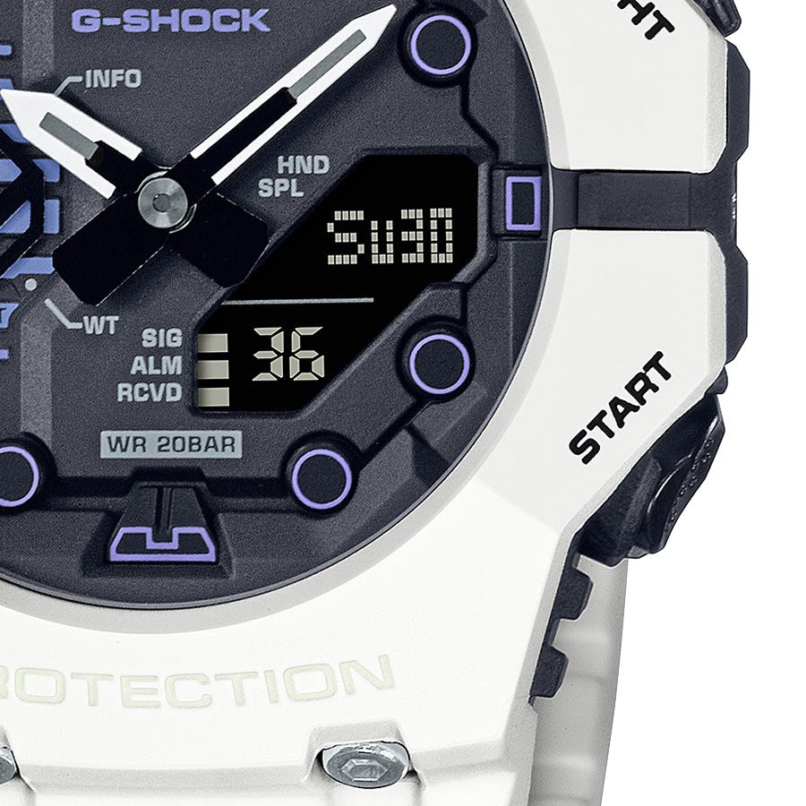 G-SHOCK Sci-Fi World SFワールドシリーズ G-B001 バーチャルコンセプト GA-B001SF-7AJF メンズ 腕時計 電池式 アナデジ ホワイト 反転液晶 国内正規品 カシオ
