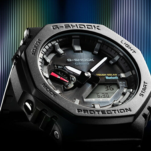 G-SHOCK オクタゴン GA-B2100-1AJF メンズ ソーラー Bluetooth アナログ デジタル ブラック 八角形 – THE  CLOCK HOUSE公式オンラインストア