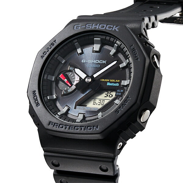 G-SHOCK 2100シリーズ オクタゴン GA-B2100-1AJF メンズ 腕時計 ソーラー Bluetooth アナログ デジタル ブラック 国内正規品 カシオ 八角形