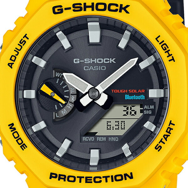 G-SHOCK オクタゴン GA-B2100C-9AJF メンズ ソーラー Bluetooth アナログ デジタル イエロー 八角形 – THE  CLOCK HOUSE公式オンラインストア