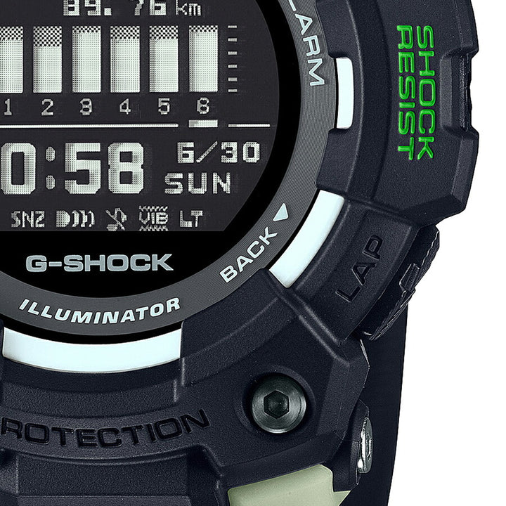 G-SHOCK G-SQUAD ナイトラン GBD-100LM-1JF メンズ 腕時計 電池式 Bluetooth デジタル ランニング トレーニング 反転液晶 国内正規品 カシオ