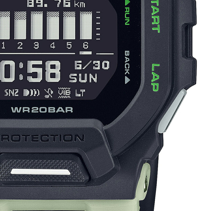 G-SHOCK G-SQUAD ナイトラン GBD-200LM-1JF メンズ 腕時計 電池式 Bluetooth デジタル ランニング トレーニング 反転液晶 国内正規品 カシオ