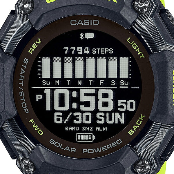 G-SHOCK G-SQUAD GBD-H2000-1A9JR メンズ GPS ソーラー Bluetooth