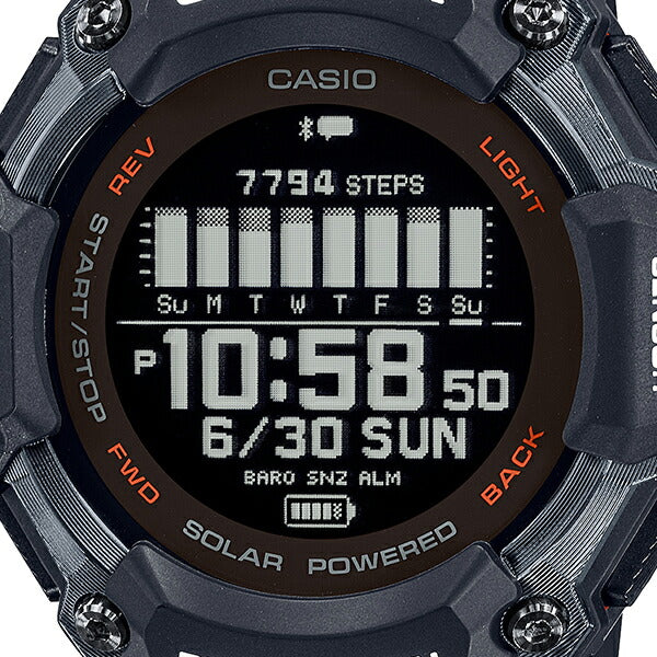 G-SHOCK G-SQUAD GBD-H2000シリーズ GBD-H2000-1AJR メンズ GPS ソーラー Bluetooth デジタル 反転液晶 国内正規品 カシオ