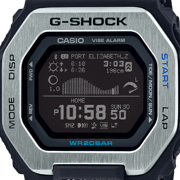 G-SHOCK ジーショック G-LIDE Gライド ブラック GBX-100-1JF メンズ 腕時計 デジタル タイドグラフ ムーンデータ 反転液晶 国内正規品