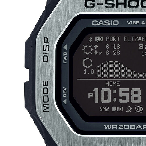 G-SHOCK ジーショック G-LIDE Gライド ホワイト GBX-100-7JF メンズ 腕時計 デジタル タイドグラフ ムーンデータ 反転液晶 国内正規品