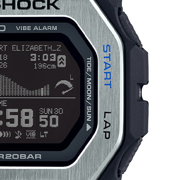 G-SHOCK ジーショック G-LIDE Gライド ホワイト GBX-100-7JF メンズ 腕時計 デジタル タイドグラフ ムーンデータ 反転液晶 国内正規品