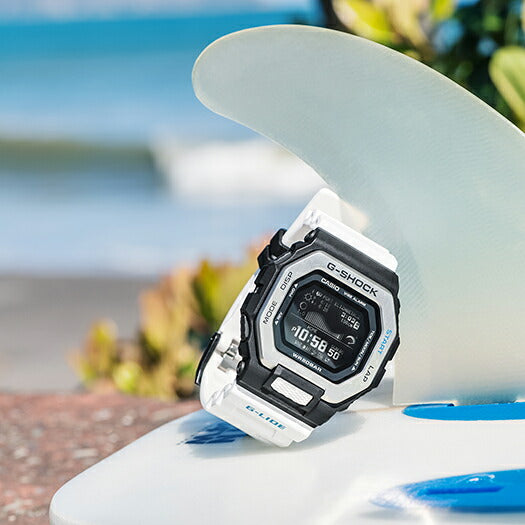 G-SHOCK ジーショック G-LIDE Gライド ホワイト GBX-100-7JF メンズ 腕時計 デジタル タイドグラフ ムーンデータ 反転液晶 国内正規品