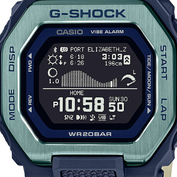 G-SHOCK G-LIDE タイムトラベル サーフィン GBX-100TT-2JF メンズ 電池式 Bluetooth デジタル スクエア –  THE CLOCK HOUSE公式オンラインストア