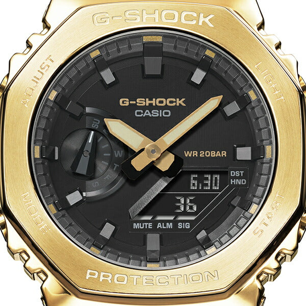 G-SHOCK メタルカバード ゴールド ブラック GM-2100G-1A9JF メンズ 電池式 アナデジ オクタゴン 反転液晶 – THE  CLOCK HOUSE公式オンラインストア