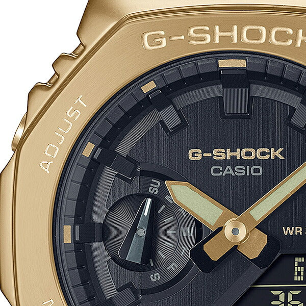 G-SHOCK メタルカバード ゴールド ブラック GM-2100G-1A9JF メンズ 電池式 アナデジ オクタゴン 反転液晶 – THE  CLOCK HOUSE公式オンラインストア