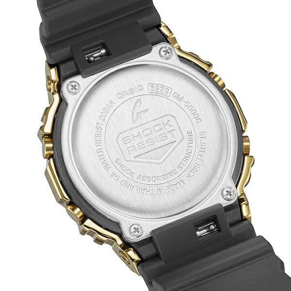 G-SHOCK メタルカバード ゴールド ブラック GM-5600G-9JF メンズ G-SHOCK メタルカバード ゴールド ブラック GM-5600G-9JF メンズ