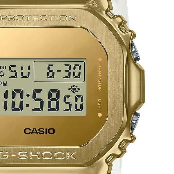 G-SHOCK Metal Covered GOLD INGOT スケルトン GM-5600SG-9JF メンズ