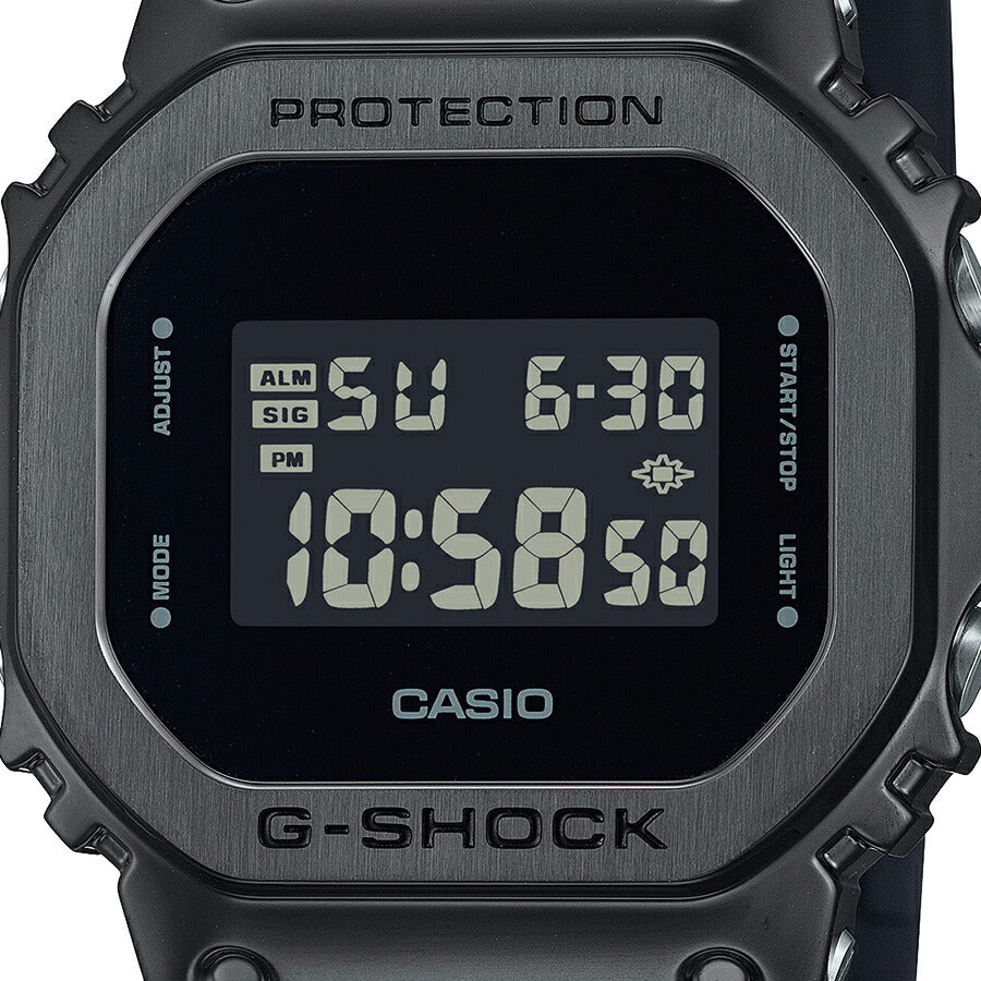 G-SHOCK メタルカバード 5600 GM-5600UB-1JF メンズ 電池式 デジタル スクエア ブラック 反転液晶 – THE CLOCK  HOUSE公式オンラインストア