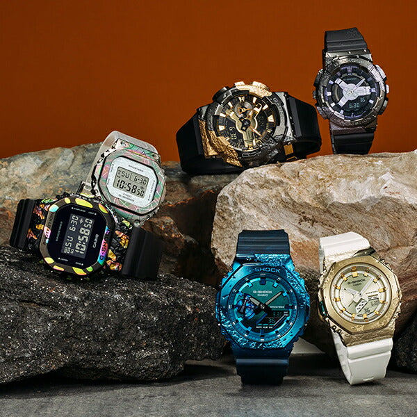 G-SHOCK 40周年記念 アドヴェンチャラーズストーン サンストーン GM-5640GEM-1JR メンズ 腕時計 電池式 デジタル スクエア メタルベゼル 国内正規品 カシオ