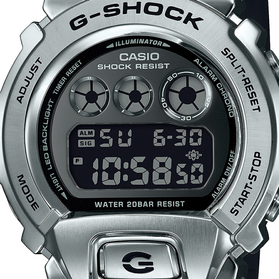 カシオ Gショック GM-6900-1JF G-SHOCK G-SHOCK 腕時計 6900シリーズ / Metal Coveredライン GM-6900-1JF