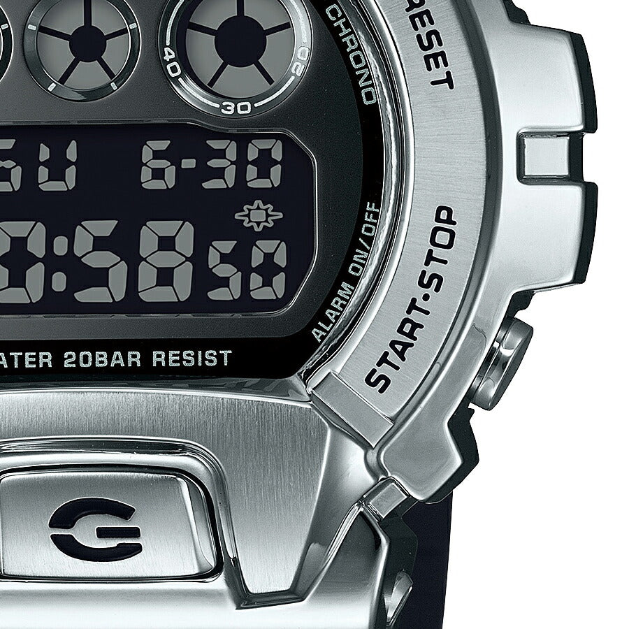 G-SHOCK メタルカバード 6900 GM-6900U-1JF メンズ デジタル シルバー 反転液晶 – THE CLOCK  HOUSE公式オンラインストア