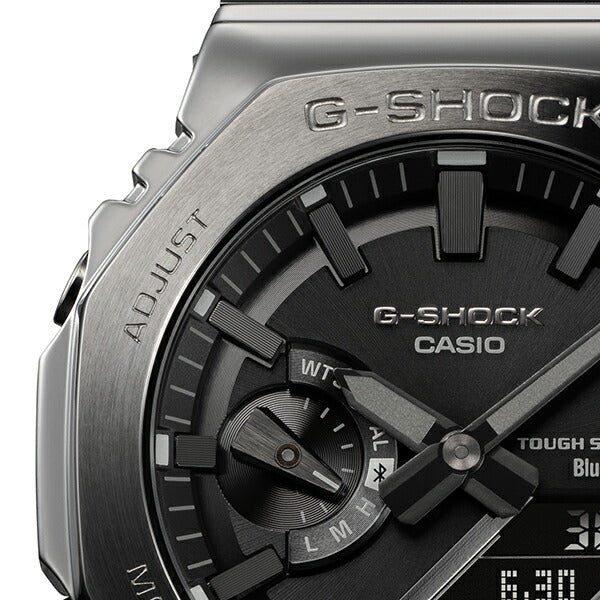 G-SHOCK フルメタル 2100シリーズ オクタゴン ブラック GM-B2100BD-1AJF メンズ 腕時計 ソーラー Bluetooth アナデジ 反転液晶 国内正規品 カシオ 八角形