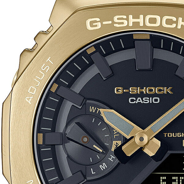 G-SHOCK フルメタル オクタゴン ゴールド GM-B2100GD-9AJF メンズ ソーラー Bluetooth アナデジ 反転液晶 – THE  CLOCK HOUSE公式オンラインストア