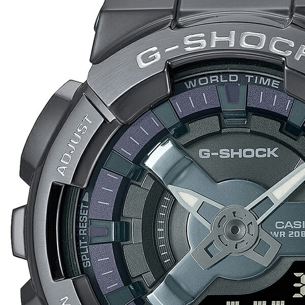 G-SHOCK メタルカバード アナデジコンビモデル GM-S110B-8AJF メンズ レディース 電池式 ブラック – THE CLOCK  HOUSE公式オンラインストア