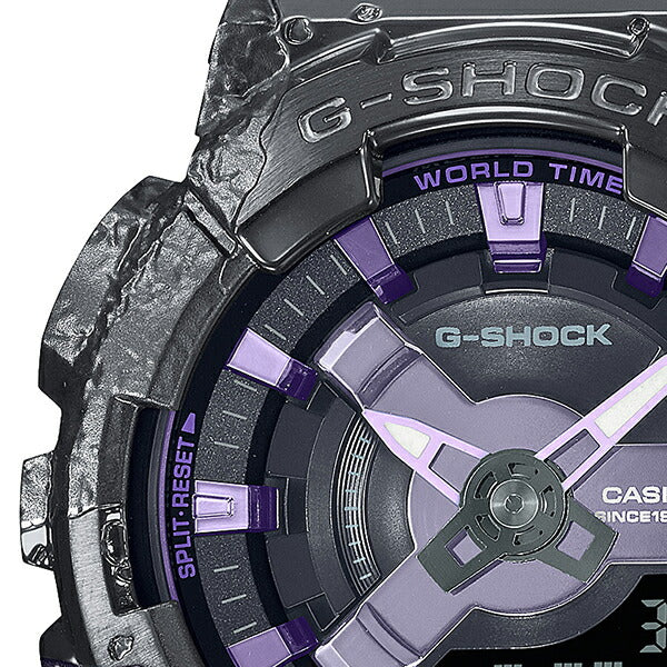 G-SHOCK ミッドサイズ 40周年記念 アドヴェンチャラーズストーン カルサイト GM-S114GEM-1A2JR メンズ レディース 腕時計 電池式 アナデジ メタルベゼル 国内正規品 カシオ