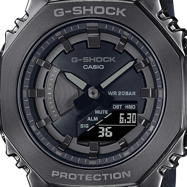 G-SHOCK ミッドサイズ メタルベゼル GM-S2100B-8AJF メンズ レディース 電池式 アナデジ ブラック 樹脂バンド 八角形 –  THE CLOCK HOUSE公式オンラインストア