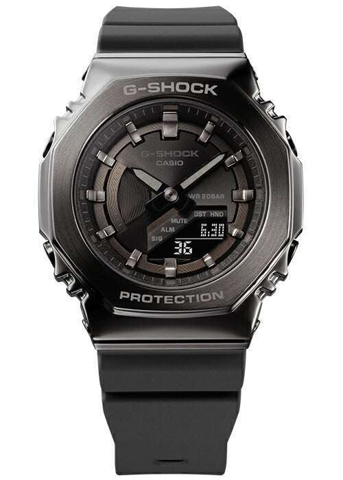 G-SHOCK ミッドサイズ メタルベゼル GM-S2100B-8AJF メンズ レディース 電池式 アナデジ ブラック 樹脂バンド 八角形 –  THE CLOCK HOUSE公式オンラインストア