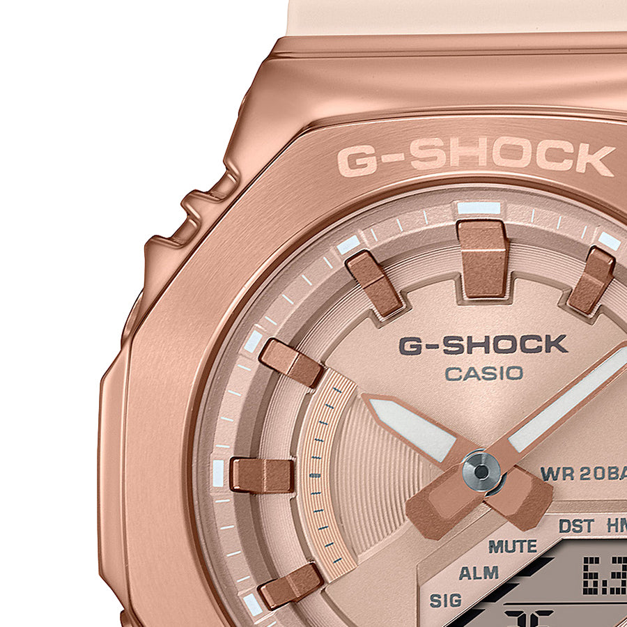 G-SHOCK ミッドサイズ METAL COVERED メタルカバード GM-S2100PG-4AJF メンズ レディース 電池式 アナデ –  THE CLOCK HOUSE公式オンラインストア