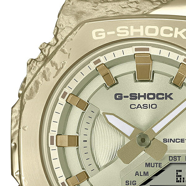 G-SHOCK ミッドサイズ 40周年記念 アドヴェンチャラーズストーン カルサイト GM-S2140GEM-9AJR メンズ レディース 腕時計 電池式 アナデジ オクタゴン メタルベゼル 国内正規品 カシオ