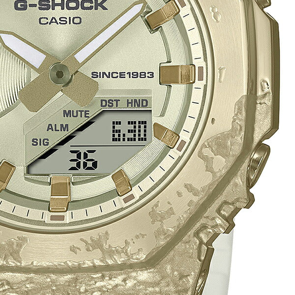 G-SHOCK ミッドサイズ 40周年記念 アドヴェンチャラーズストーン カルサイト GM-S2140GEM-9AJR メンズ レディース 腕時計 電池式 アナデジ オクタゴン メタルベゼル 国内正規品 カシオ