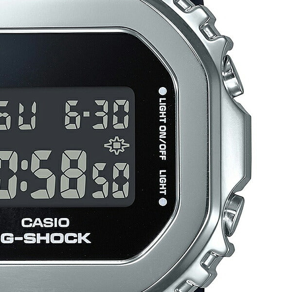 CASIO G-SHOCK GM-S5600 シルバーベゼル G-SHOCK Metal Covered GM-S5600-1JF メンズ レディース 腕時計