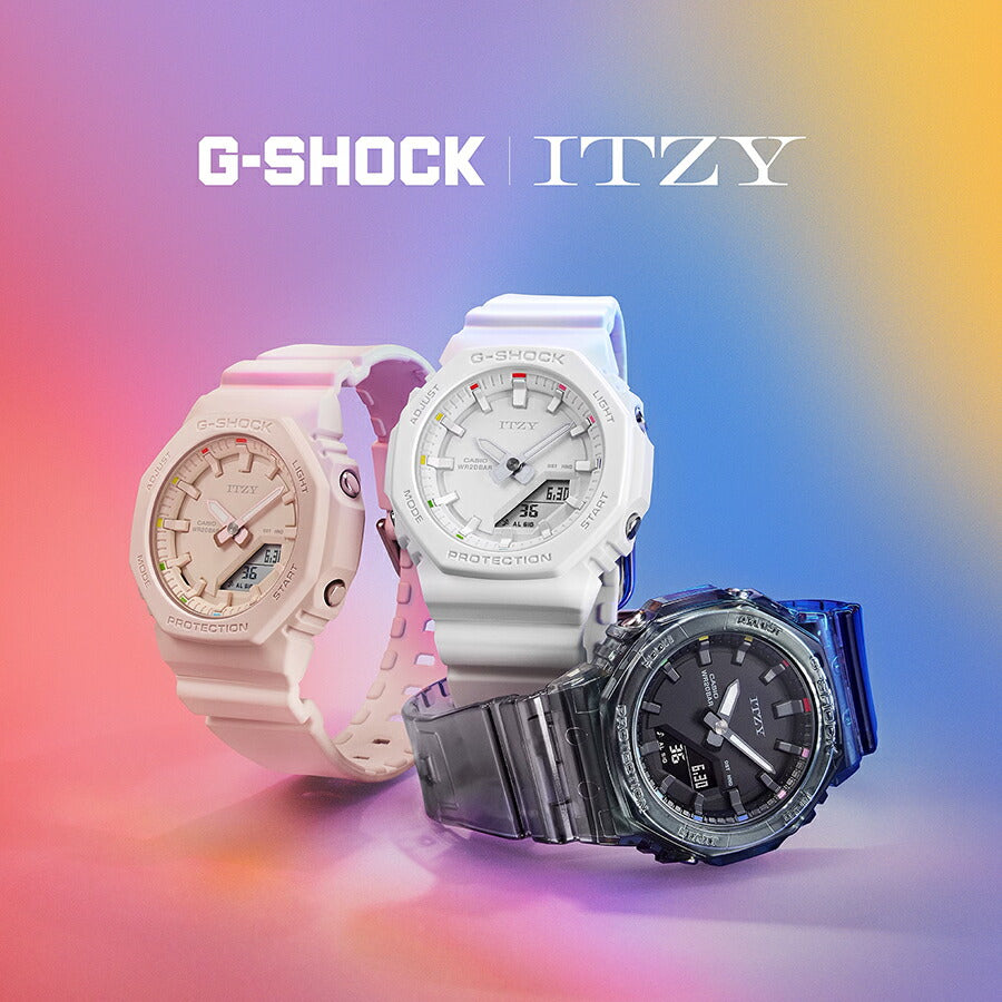 G-SHOCK コンパクトサイズ ITZY コラボレーションモデル GMA-P2100IT-7AJR レディース 電池式 アナデジ オクタゴ –  THE CLOCK HOUSE公式オンラインストア