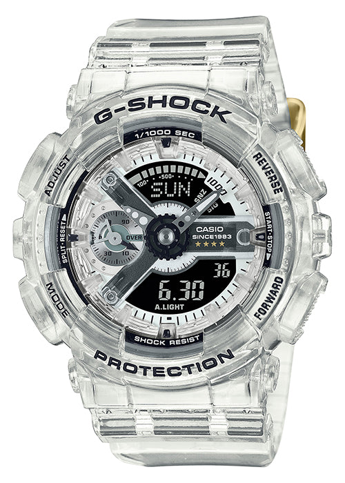 G-SHOCK 40周年記念 クリアリミックス GMA-S114RX-7AJR メンズ レディース 腕時計 電池式 アナデジ ビッグケース スケルトン 反転液晶 国内正規品 カシオ